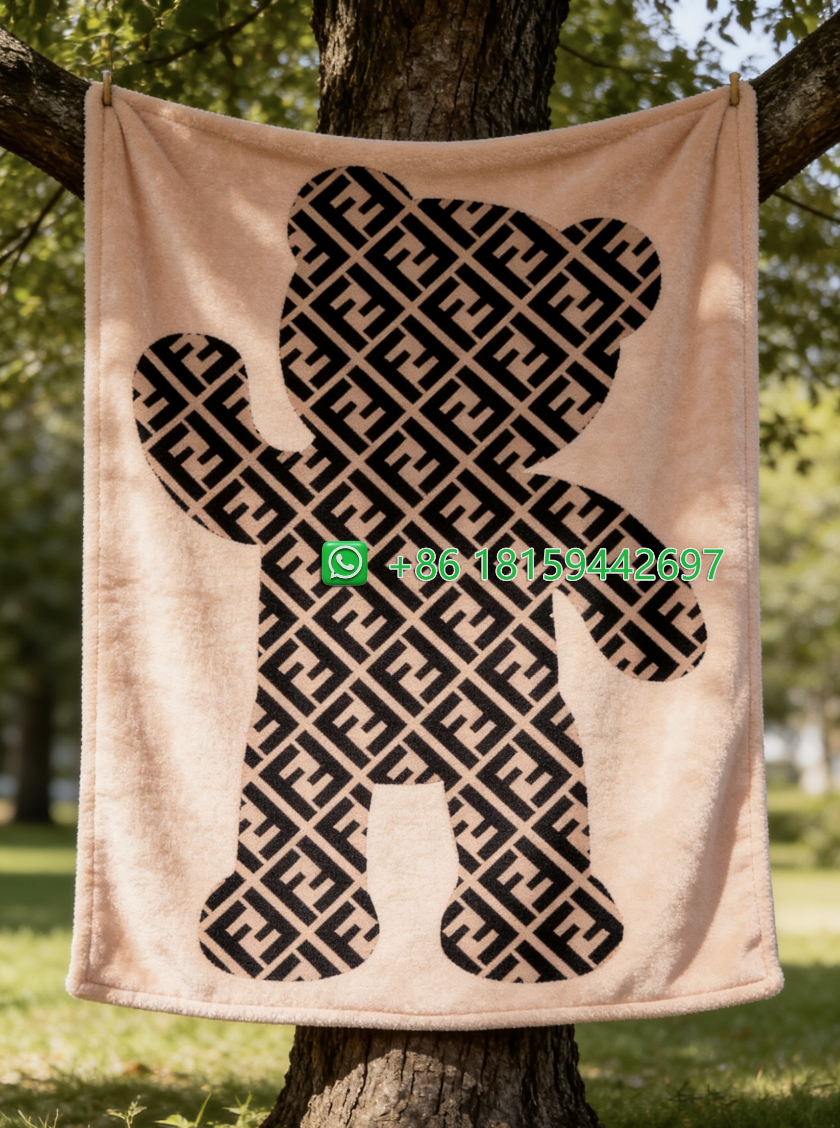 Fendi Throw Blankets
